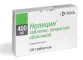 Как принимать Нолицин при цистите